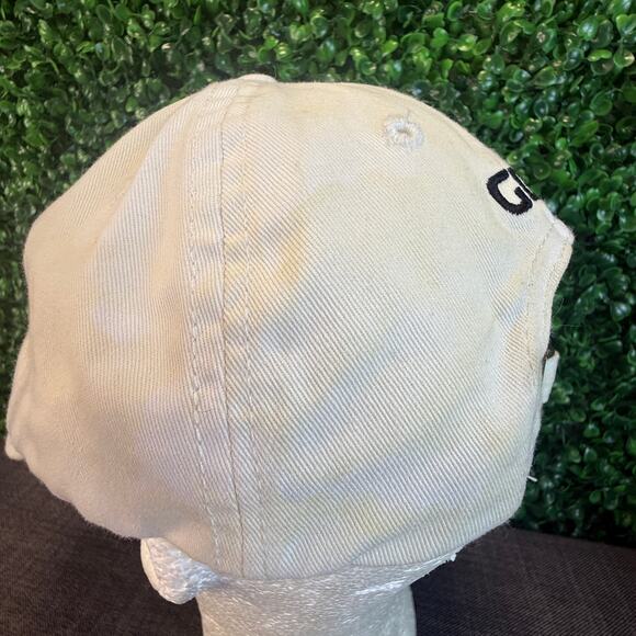 Golf Gods Mad Slicer White Snapback Golf Hat Curved Brim Adult Cap - Picture 5 of 11